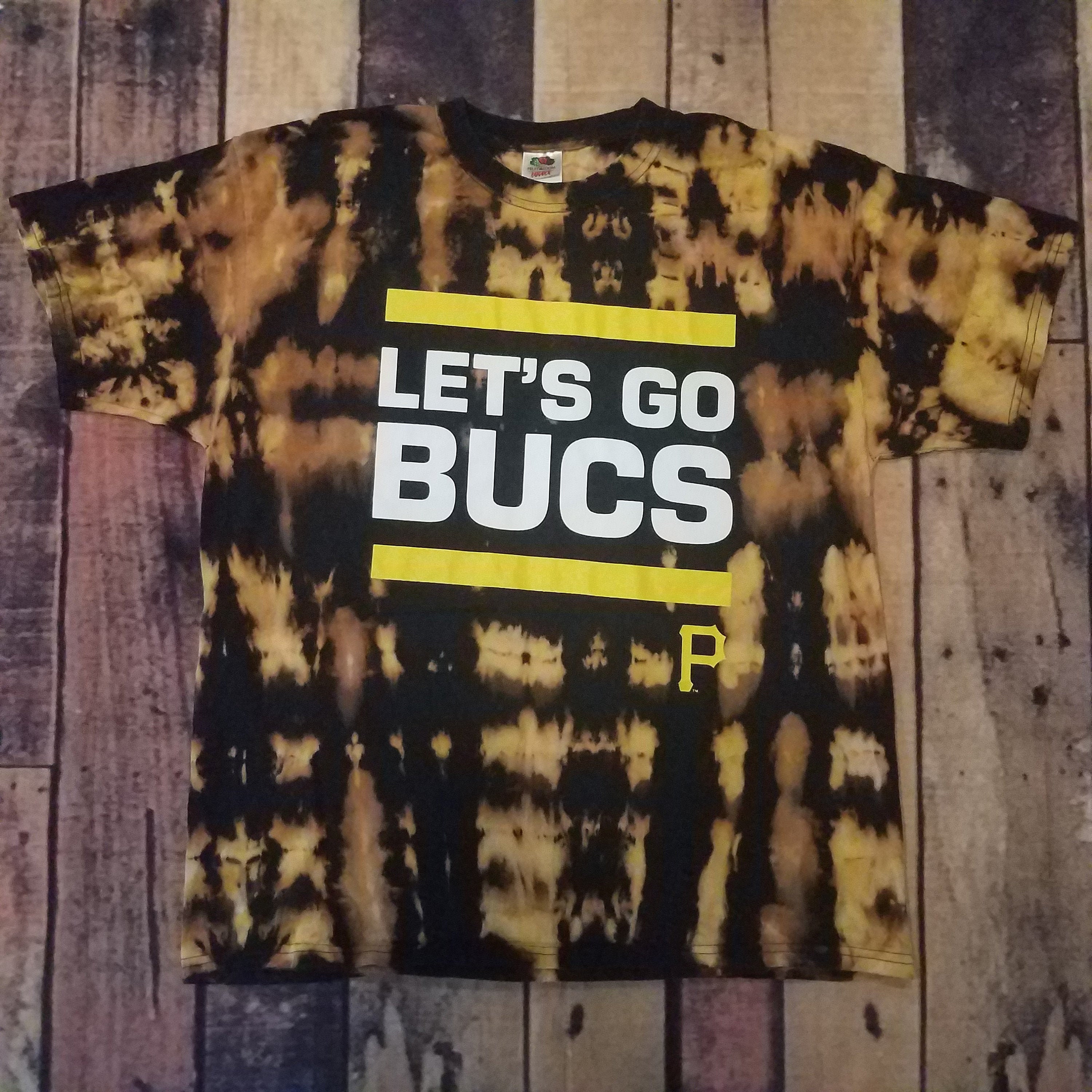 pittsburgh pirates tie dye shirt