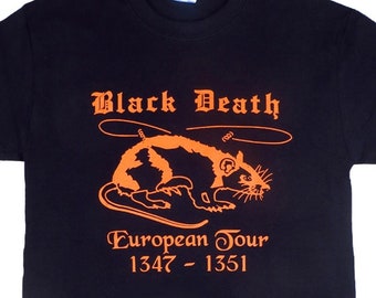 Black Death European Tour T-Shirt