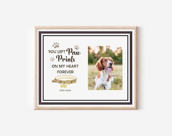 Personalized Pet Memorial Photo Mat Dog Loss Gift for Dog Memorial Gift for Pet Loss Gift for Pet Memorial Gift for Dog Lover Memorial