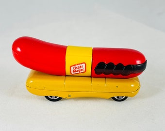 1980/'s Oscar Mayer /"Wiener-mobile/" Whistle Vintage Red plastic w// Yellow Band