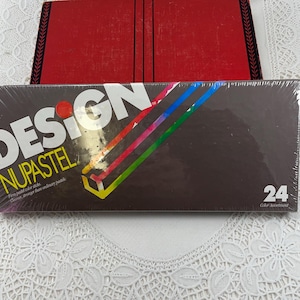NBO box of Design Nupastel firm pastel color sticks, cleaner & stronger than ordinary pastels, 24 colors, original packaging, Portrait Set