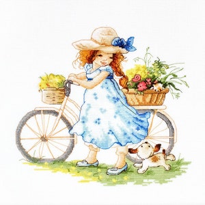Cross Stitch Kit by LUCA-S - B1129 Take a ride