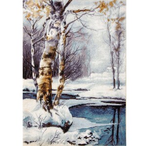 Cross Stitch Kit by LUCA-S - THE WINTER