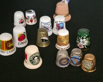 Vintage Variety Thimbles. Sold separately
