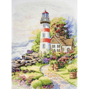 Cross Stitch Kit ABRIS ART - Bay of hope (Landscapes)