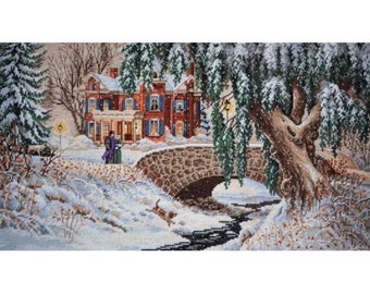 Cross Stitch Kit By Classic Design  - Winter patterns