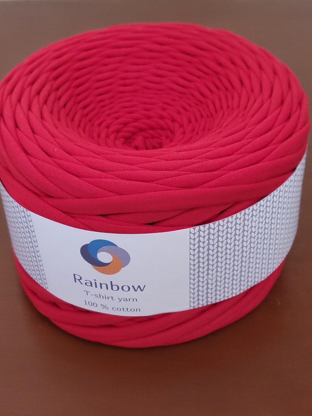 T Shirt Crochet Cotton Yarn for Knitting Bags, Basket. Jersey Yarn