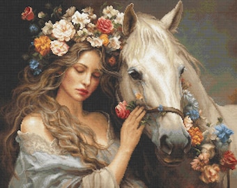 Petit Point  Golden Collection Kit Luca-S GOLD - The Flower Fairy