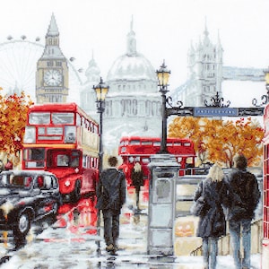 Cross Stitch Kit by LUCA-S  B 2376 - LONDON