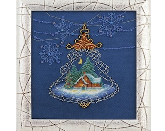 Cross Stitch Kit By Charivna Mit - Christmas light