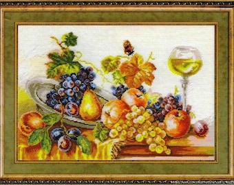 Alisa / 5-11 SUNNY STILL LIFE, 24x27 Cm / Cross Stitch Kit - Etsy