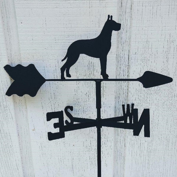 Egret Weathervane Black Wrought Iron Look Roof Mount Made In Usa