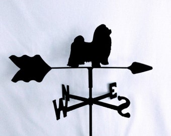 The Lazy Scroll Moose Roof Mounted Weathervane Black