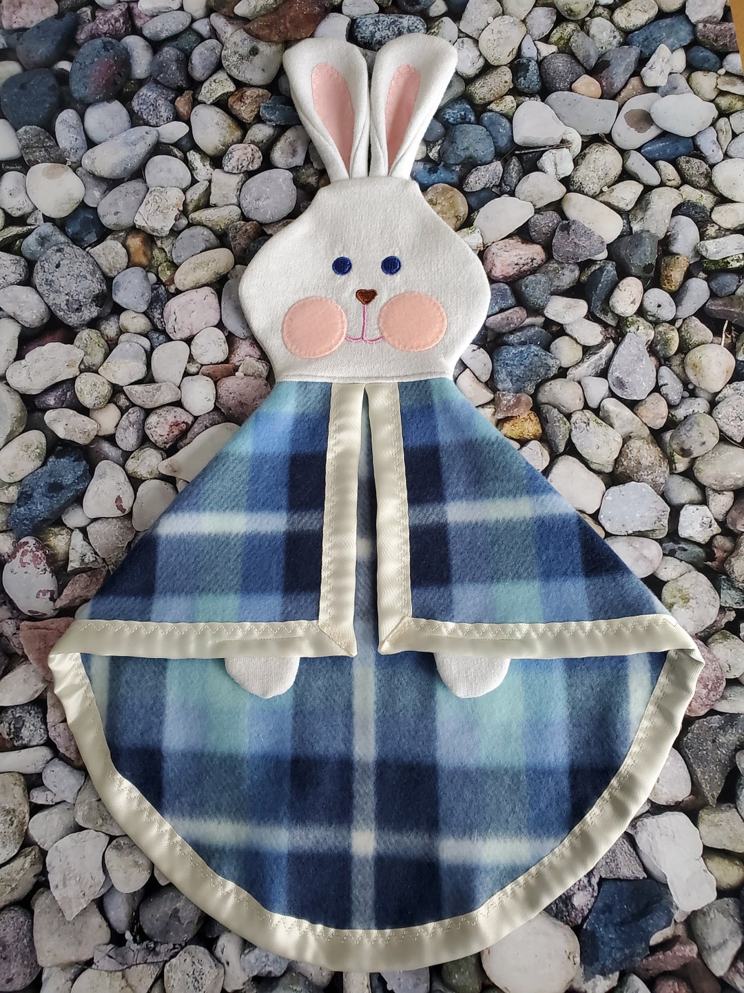 Fisher Price Like Blue Bunny Security Blanket Lovey Puppet Pattern Location May Vary Etsy Canada