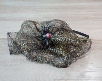 diy spider headpiece