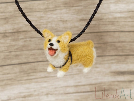 corgi pendant necklace