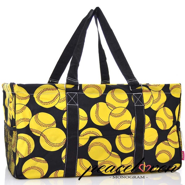 Softball Tote Etsy
