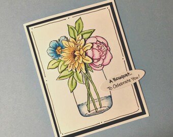Download Mason Jar 3d Card Etsy