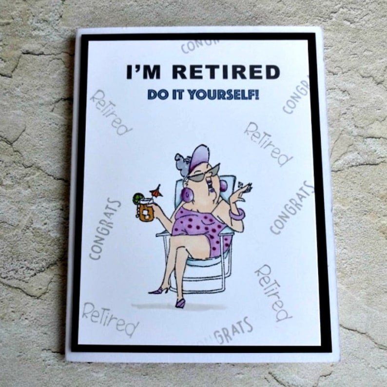 Free Printable Funny Retirement Cards