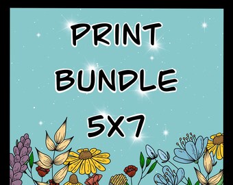 Print Bundle 5x7, Prints, Fine Art Prints, Art Prints
