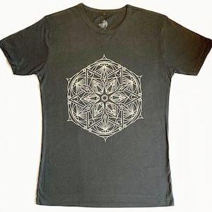 Camiseta Mandala bambú/algodón orgánico
