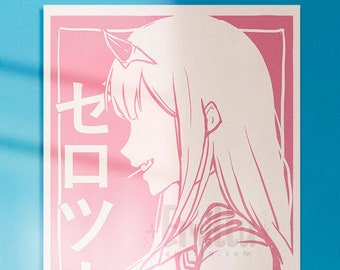 Zero Two Darling | Anime Poster | 002 | Franxx