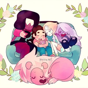 Quadro e poster Pérolas - Steven Universo - Quadrorama