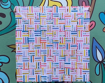 Joyful Stripes Quilt Pattern - PDF Download