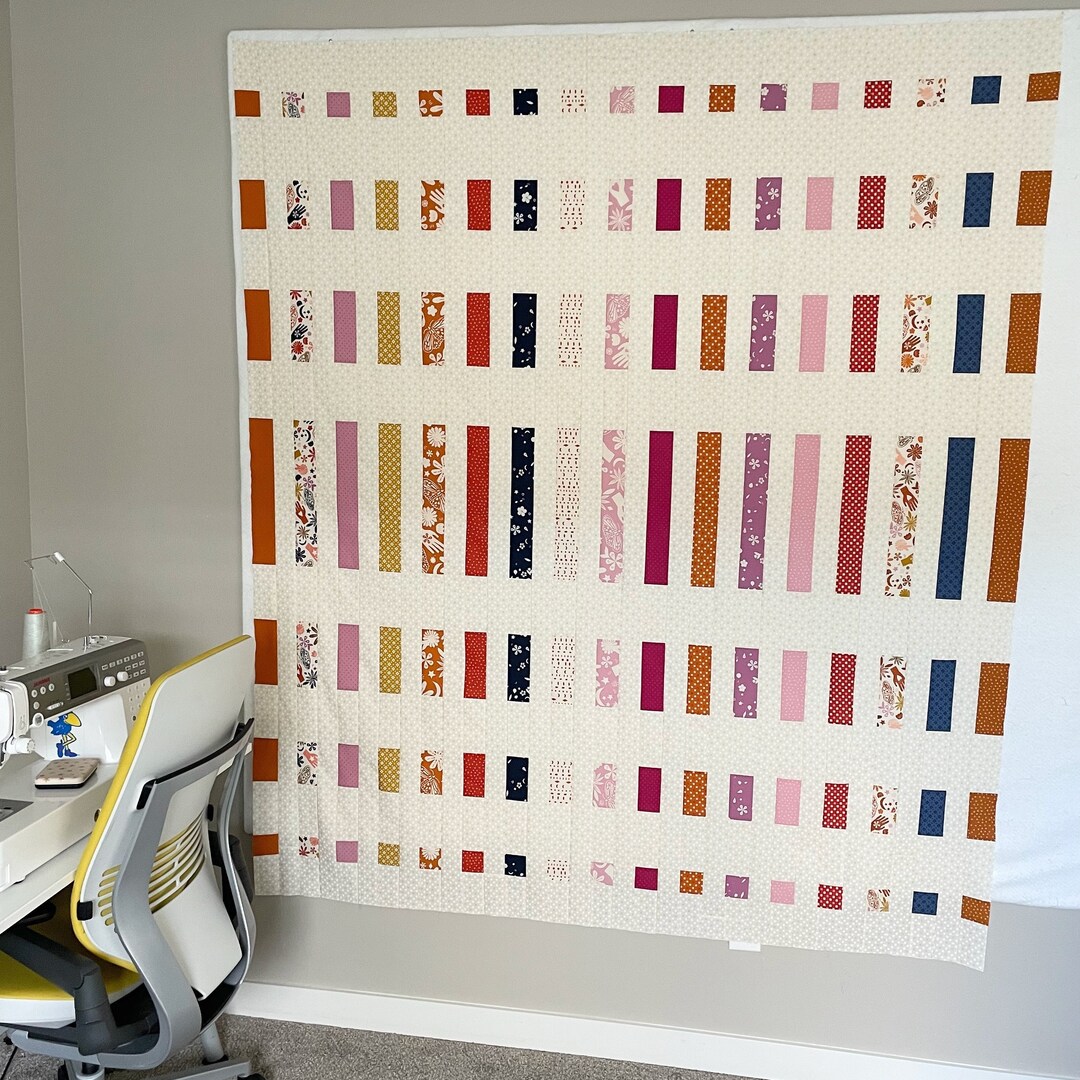 Radiant Beams Quilt Pattern – Jelly Roll Friendly (PDF Download) - Etsy