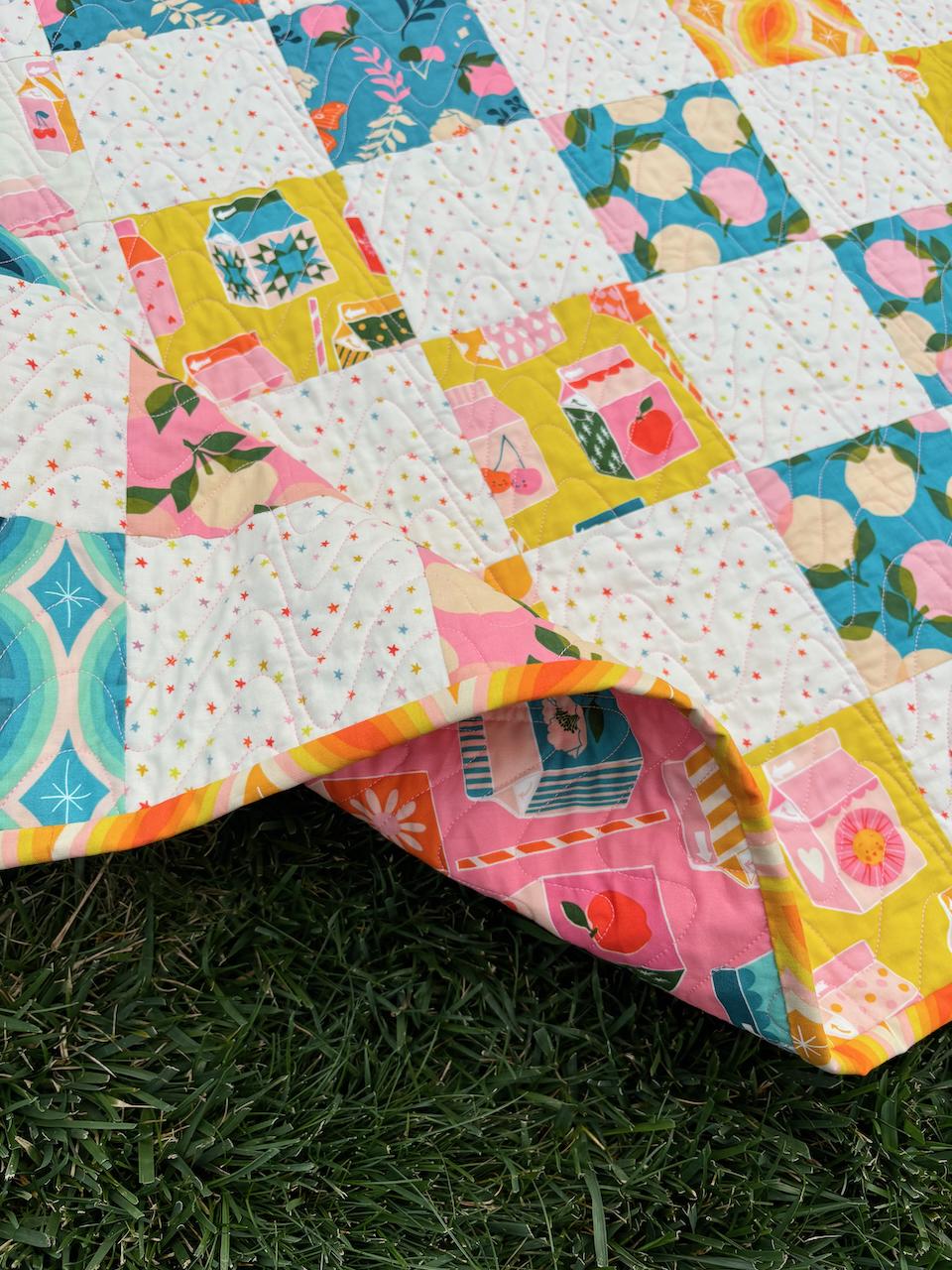 Layer Cake Squared Quilt Pattern - PDF Download - Layer Cake Quilt ...