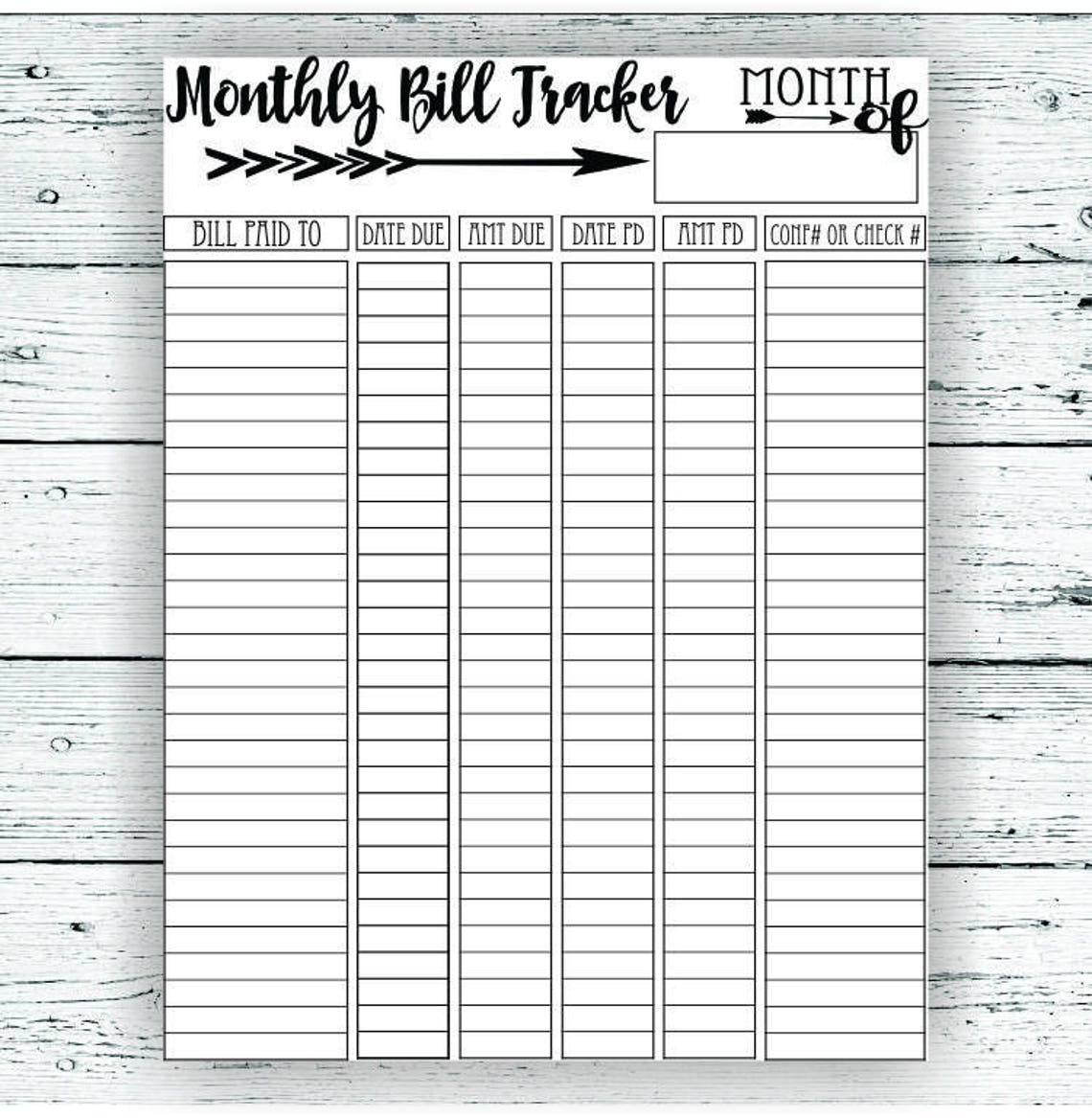 monthly-bill-tracker-pdf-printable-instant-download-digital-etsy