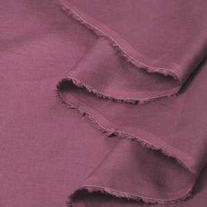 Lavender Linen Fabric by the Yard – Washed 100% Flax Linen for Clothing, Curtains & Home Decor | Medium Weight image 11