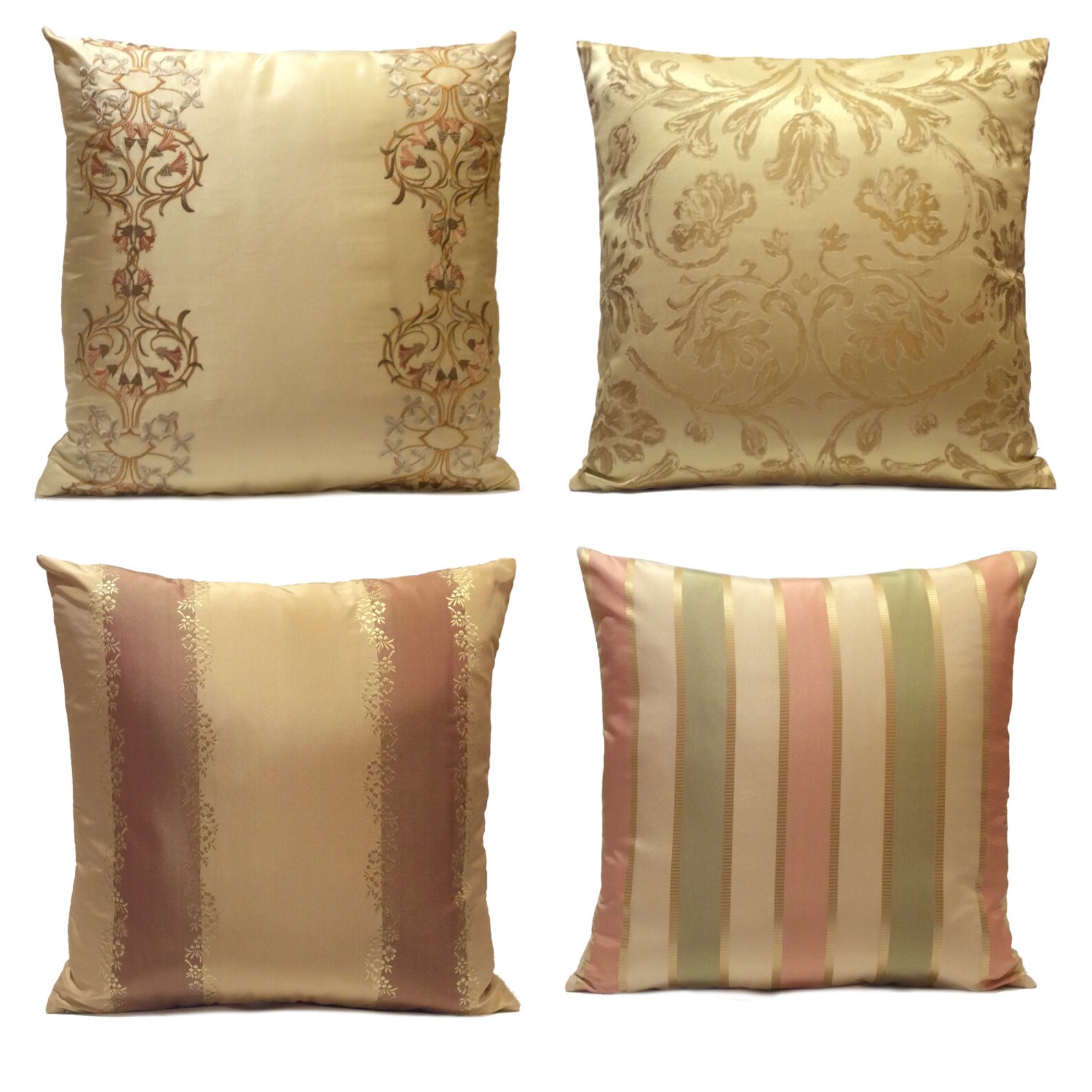 Yellow Gold Pillow Throw Pillow Cover Decorative Pillow Etsy