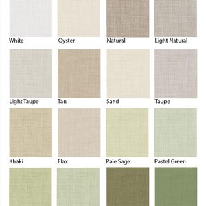 Natural linen White fabric by the yard, 100% pure linen fabrics in colors, eco friendly washed farmhouse linen flax fabrics by the meter