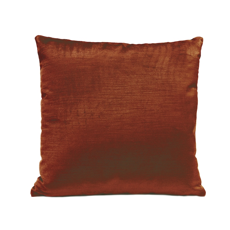 Cinnamon copper rust orange decorative throw pillow cover Etsy