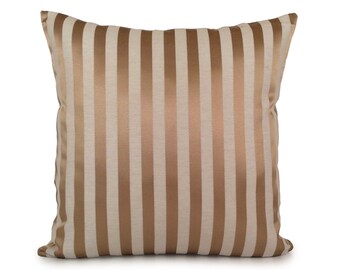 satin stripe pillows