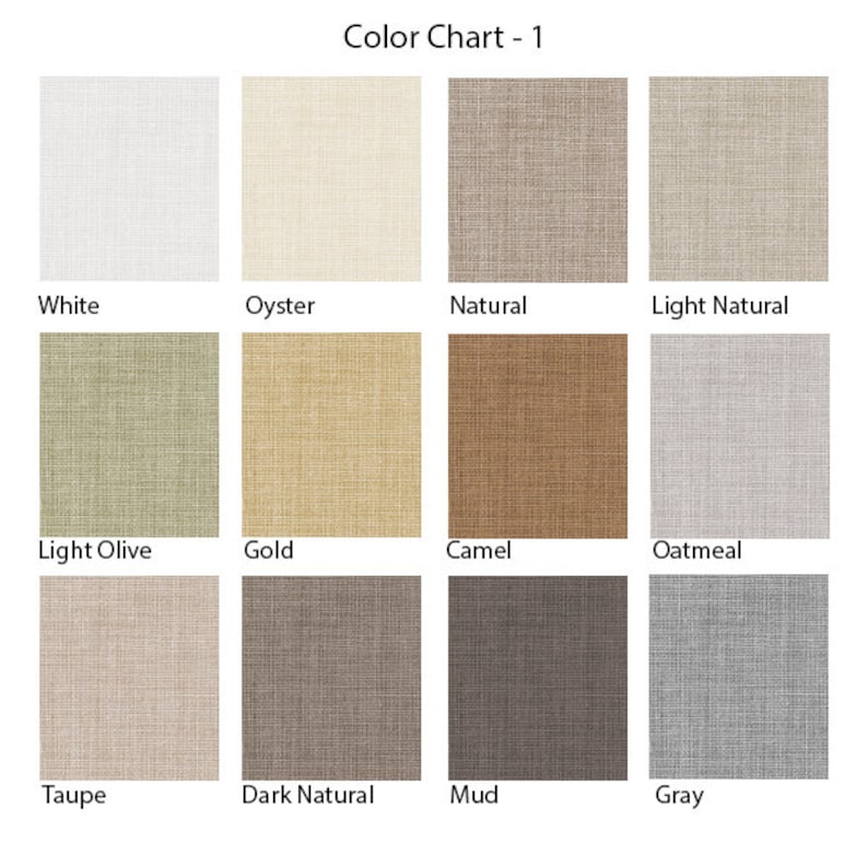 Linen Placemats Multicolor Linen Placemat Set of 246 Tan Etsy