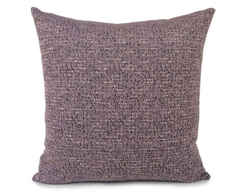 Light Purple Pillow, Knitted Pillow, Throw Pillow Cover, Decorative Cover, Cushion Cover, Accent Pillow, Pillowcase,Toss Pillow,Cotton Blend