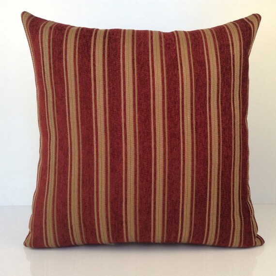 burgundy and tan throw pillows