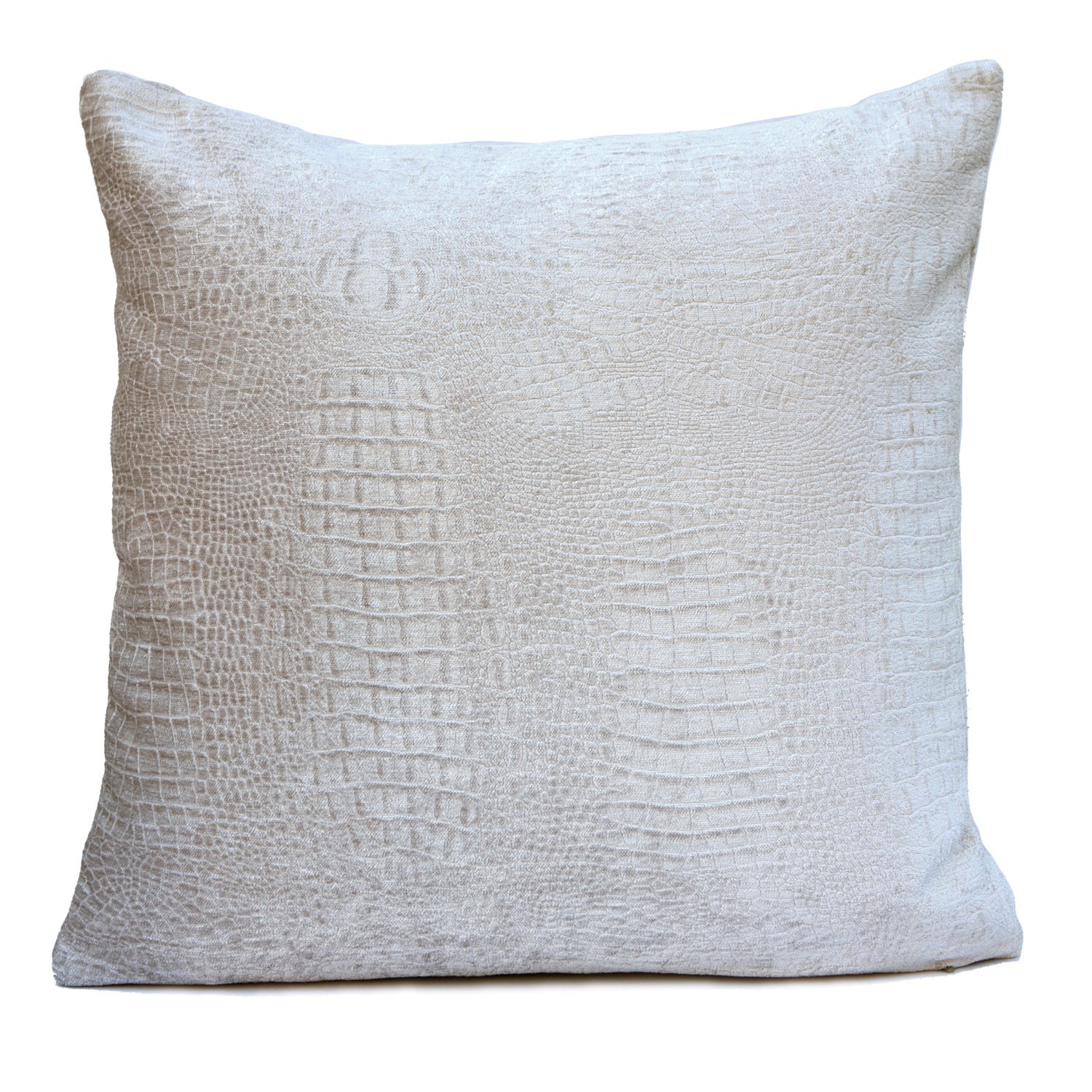 off white textured throw pillows
