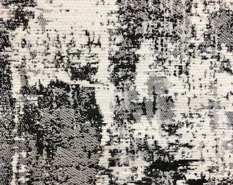 Tela de terciopelo gris claro y oscuro, tela de mezcla de algodón de terciopelo de moda, telas de lujo de diseñador de cortinas de patrón moderno, tela moderna