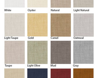 Linen tablecloths, multi-color square, rectangular table linens, natural farmhouse tablecloth, rustic dining table cloth, housewarming gift