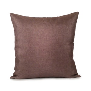 Light Purple (Pinkish Smokey Purple) Pillow, Decorative Throw Pillow Cover, Cushion Cover, Accent Pillow, Linen Blend, Sparkles Pillowcase.