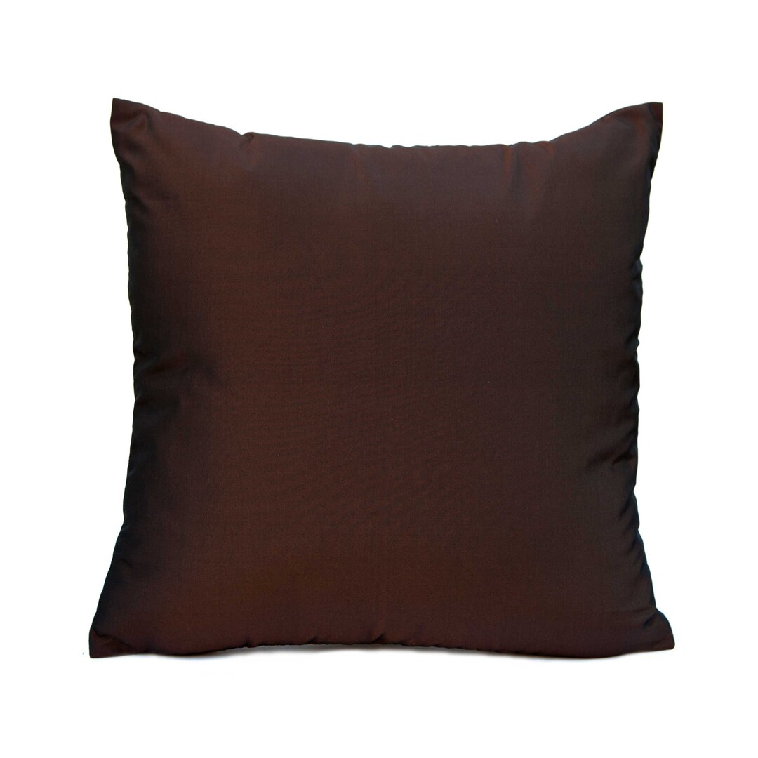 Dark Chocolate Pillow, Throw Pillow Covers, Decorative Pillow Cover