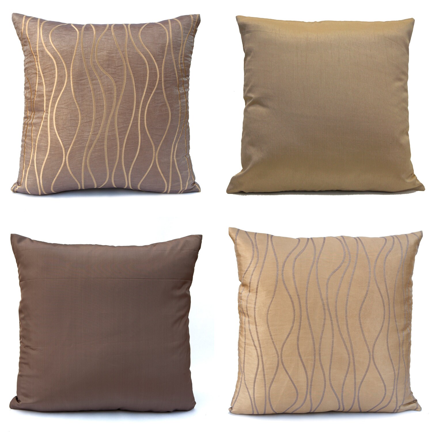 Tan ligero cubierta de almohada beige funda de almohada de | Etsy