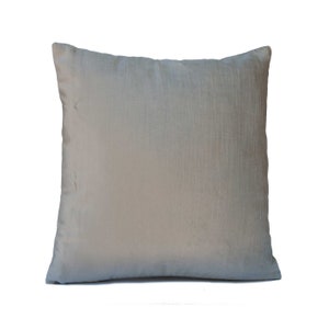 Light Warm Grey, Silver Pillow, Throw Pillow Cover, Decorative Pillow Cover, Cushion Cover, Pillowcase, Accent Pillow, Toss Pillow, Velour