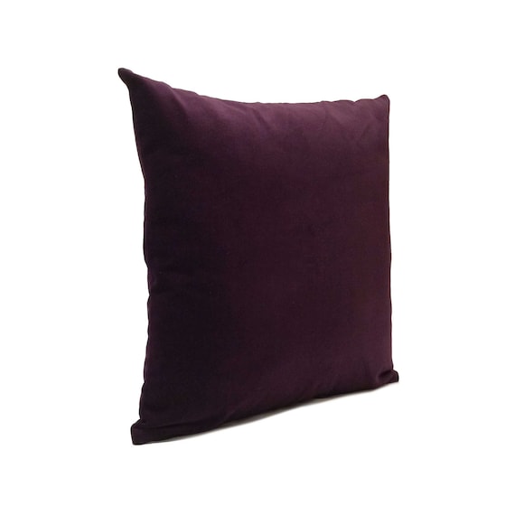 Dark purple pillows sale
