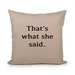 see more listings in the Quote Pillow Covers section