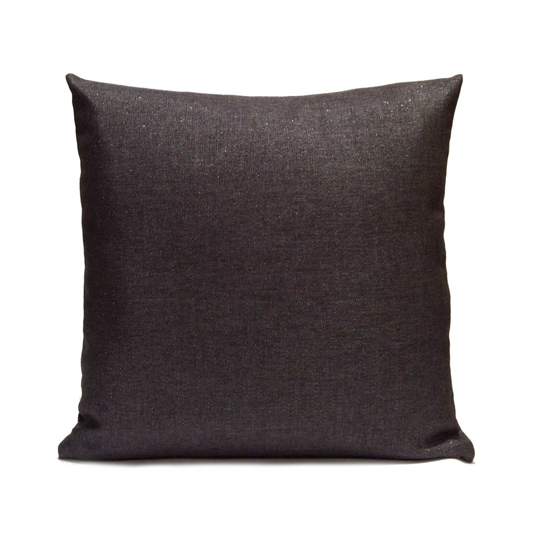 Charcoal Pillow, Decorative Boho Throw Pillow Cover, Cushion Cover