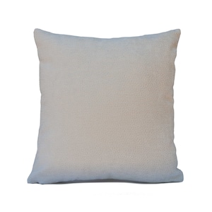 Off White/Ivory Pillow, Decorative Throw Pillow Cover, Cushion Covers, Modern Boho Pillows, Chenille Velvet Pillow Cover, Boutique Pillows